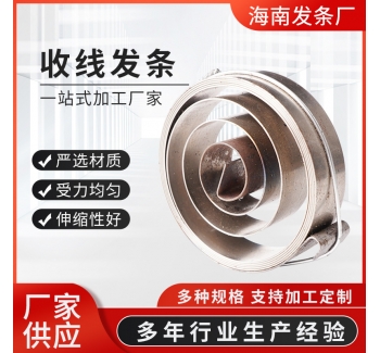 廠家供應(yīng)發(fā)條彈簧老式卷閘門彈簧發(fā)條鋼片收線發(fā)條